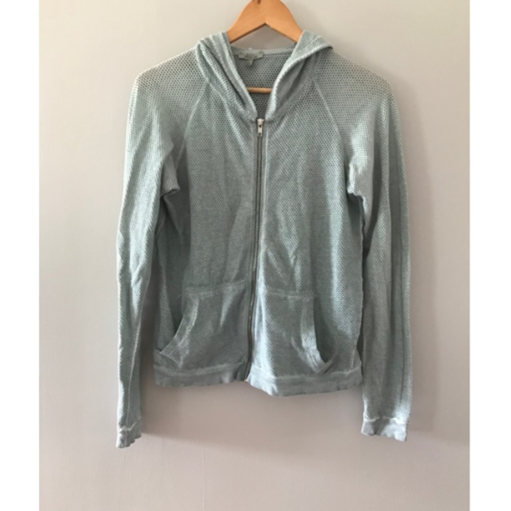Zara mesh zip up jacket